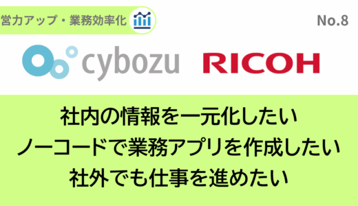 サイボウズ株式会社＆リコージャパン株式会社